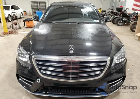 2019 Mercedes-Benz S 560 4Matic из США, поврежденный, VIN WDDUG8GB9KA473904